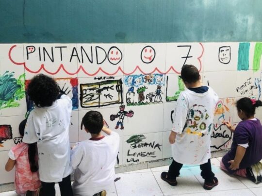 Atividade de pintura