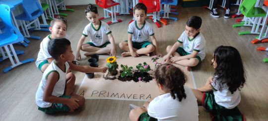 Crianças em círculo